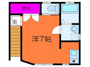 キャナルkasuga　CityA棟の物件間取画像